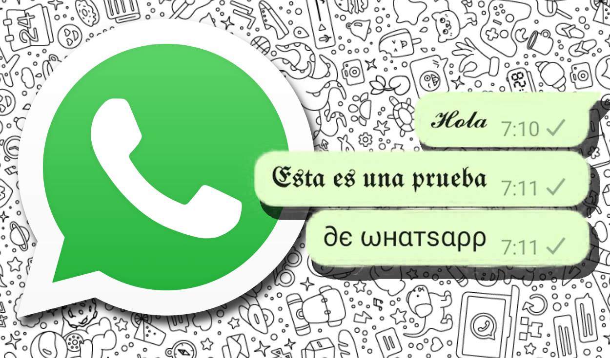 Whatsapp cãmo cambiar el tipo de letra en tus chats sin instalar apps desconocidas tecnologãa la repãºblica