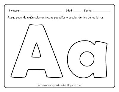 Letras del abecedio mayãºsculas y minãºsculas pa imprimir grandes letras pa rellenâ letras pa rellen letras del abecedio clases de jdãn de infantes