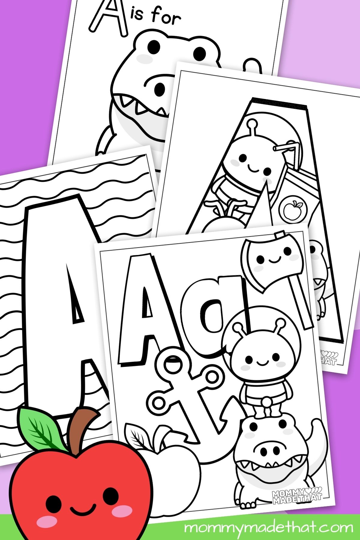 Letter a coloring pages tons of free printables