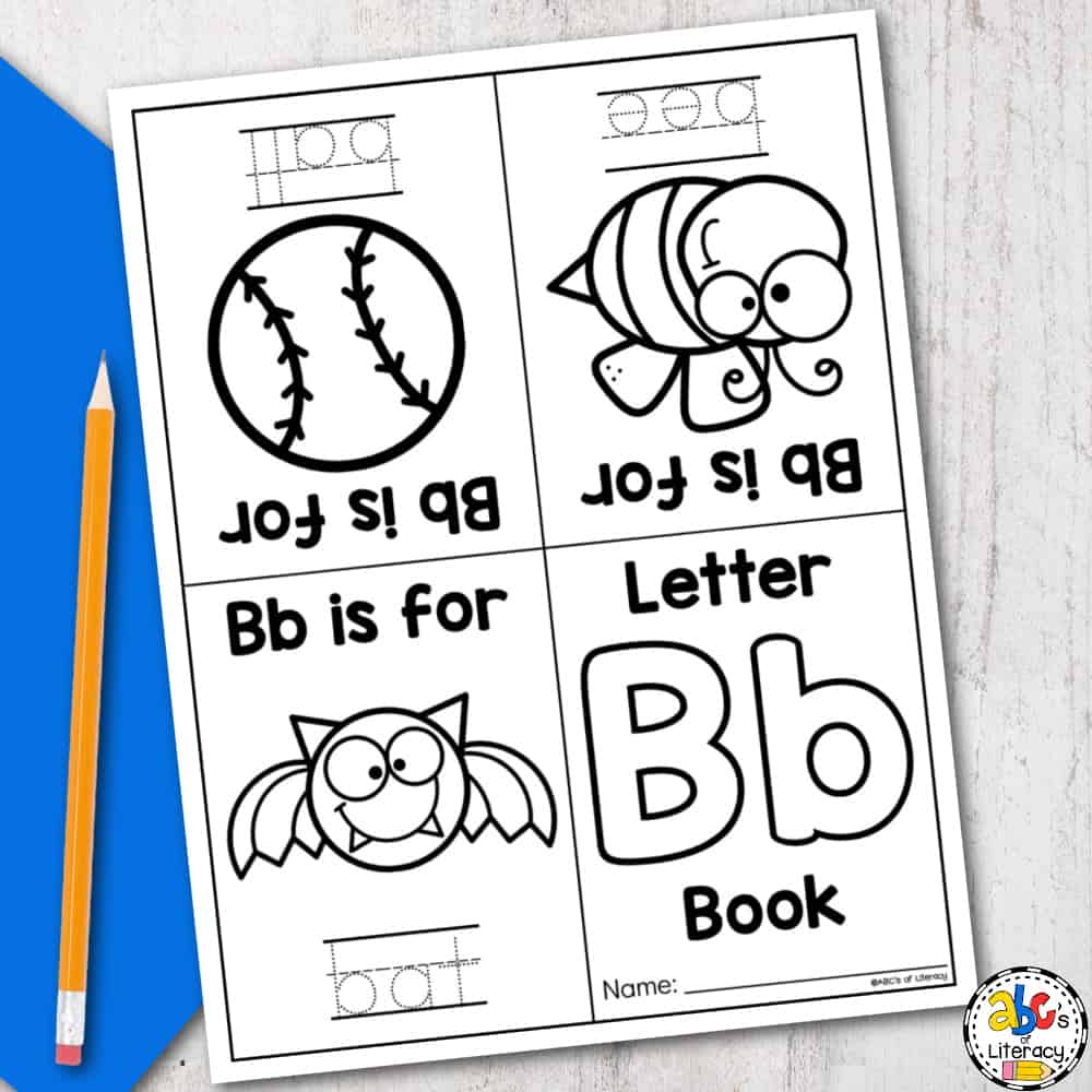 Letter b book