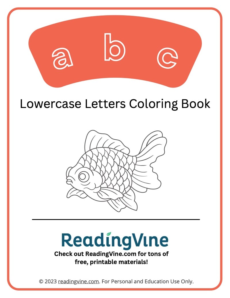 Alphabet coloring pages