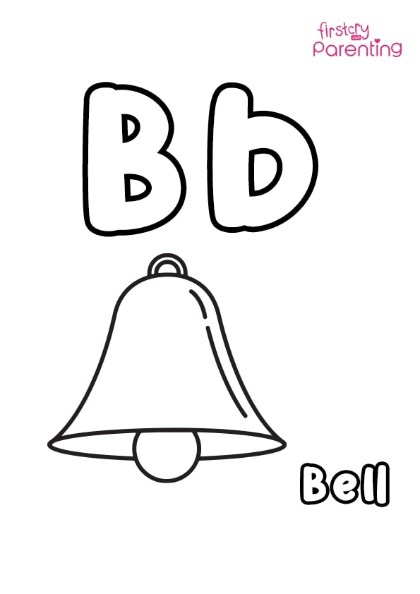 Easy printable letter b coloring pages for kids