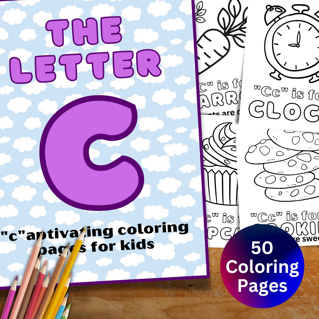 Captivating c coloring pages printable pdf