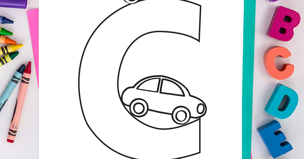 Letter c coloring page free alphabet coloring pages kids activities blog