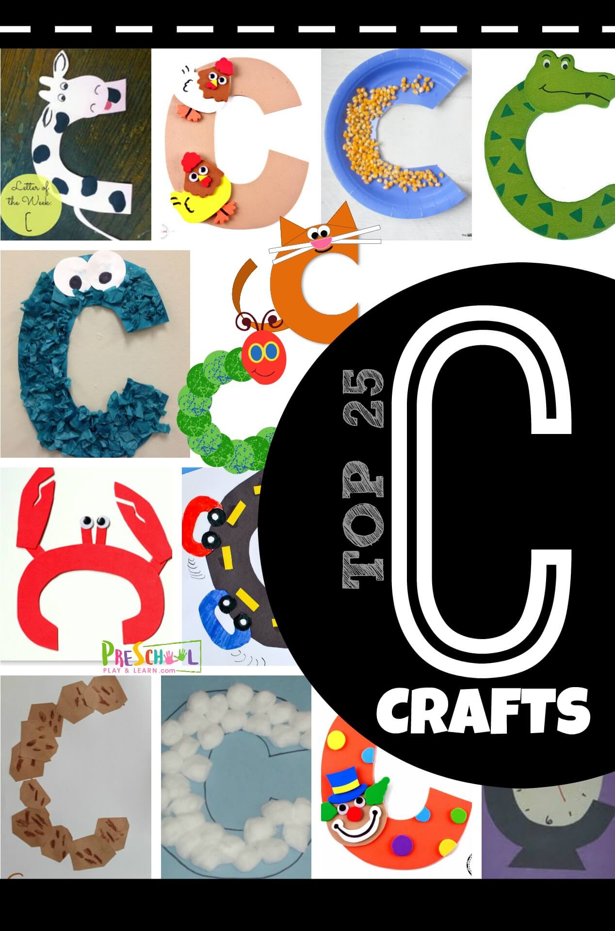 Top letter c crafts
