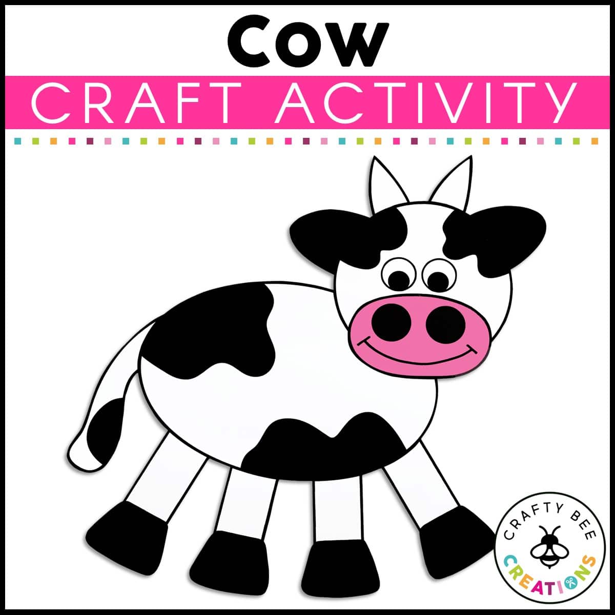 Cow craft activity