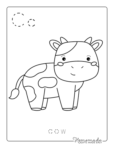 Free printable alphabet coloring pages for kids