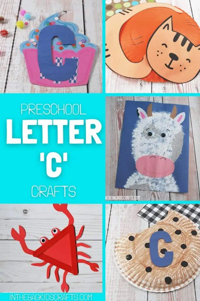 Letter c crafts â in the bag kids crafts