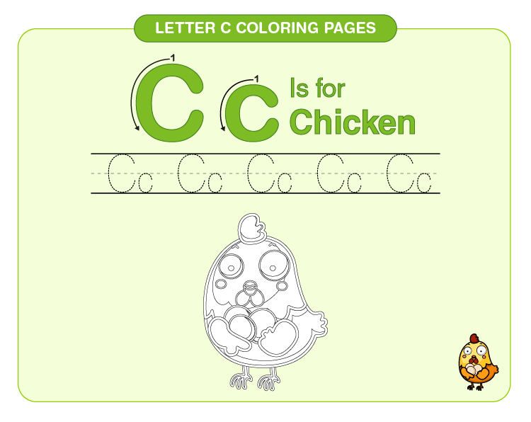 Letter c coloring pages download free printables for kids