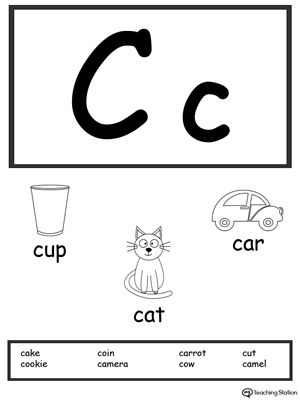 Free letter c printable alphabet flash cards for preschoolers alphabet flashcards alphabet printables alphabet flash cards printable