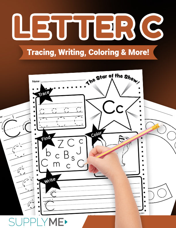 Letter c worksheets bundle