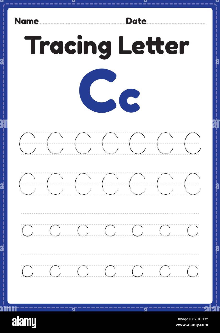 Letter c worksheet hi