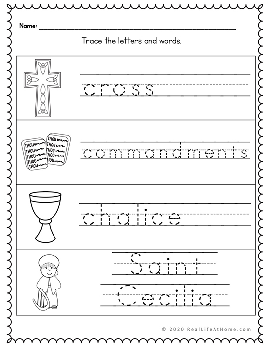 Letter c â catholic letter of the week worksheets and coloring pages