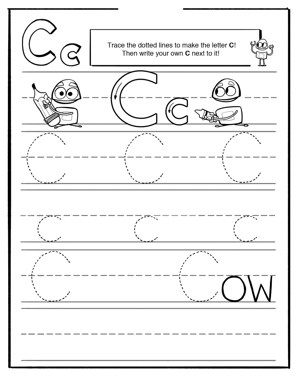 Preschool tracing pages â printable pages