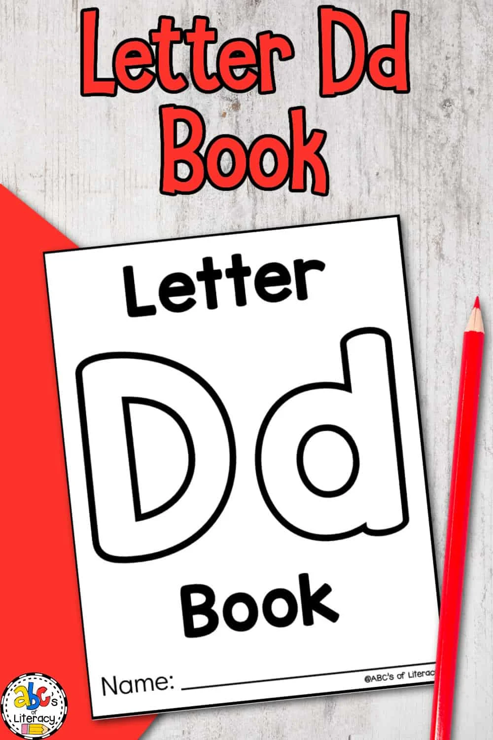 Letter d book