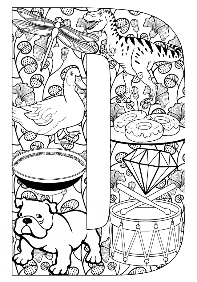 Printable letters abc coloring pages make learning the alphabet fun â