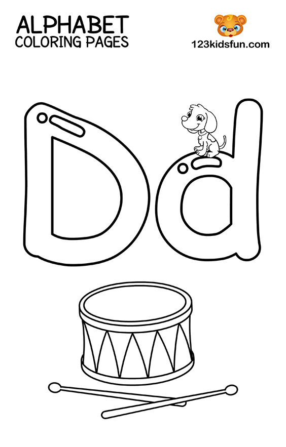 Free printable alphabet coloring pages for kids kids fun apps