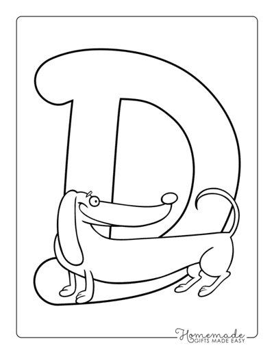 Free printable alphabet coloring pages for kids