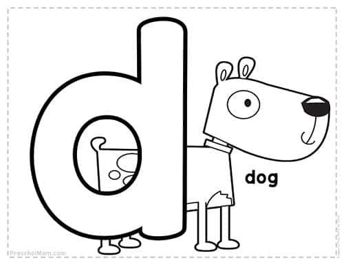 Alphabet coloring pages