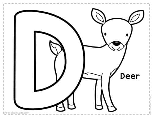 Alphabet coloring pages