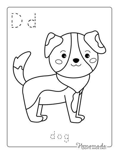 Free printable alphabet coloring pages for kids