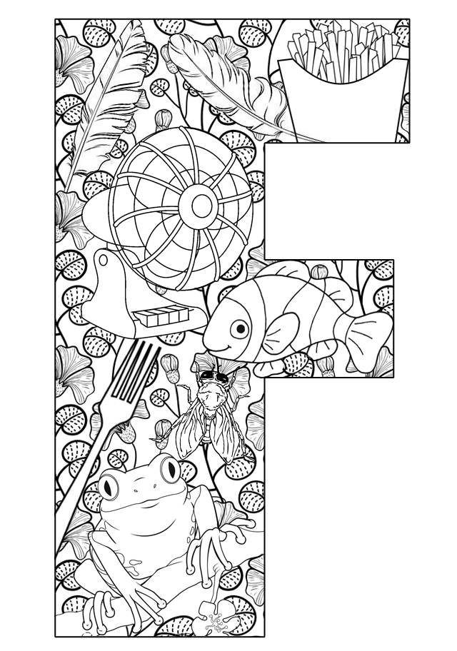 Printable letters abc coloring pages make learning the alphabet fun â