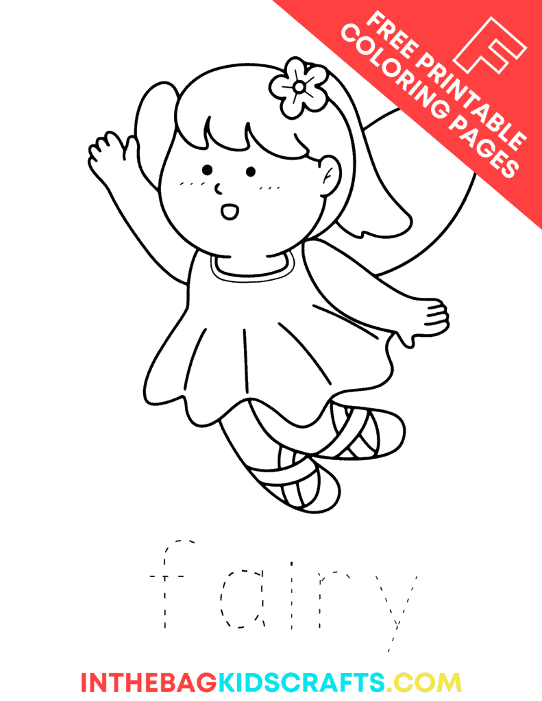 Letter f coloring pages free download â in the bag kids crafts