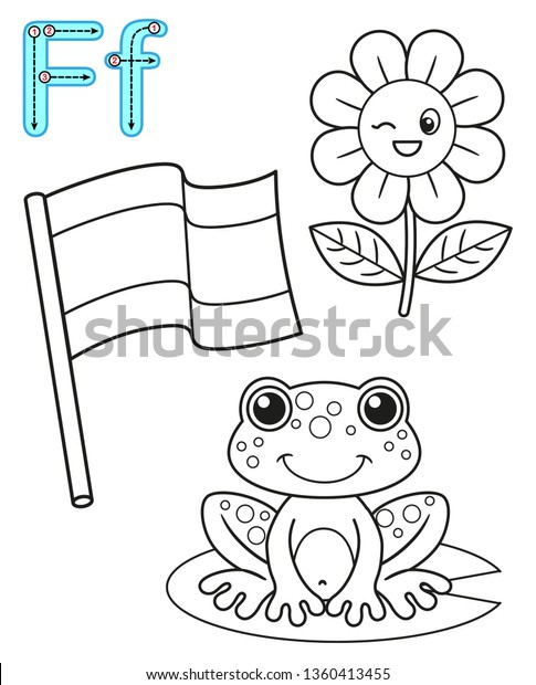 Printable coloring page kindergarten preschool card stock vector royalty free