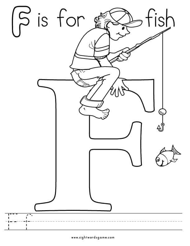 Alphabet coloring pages