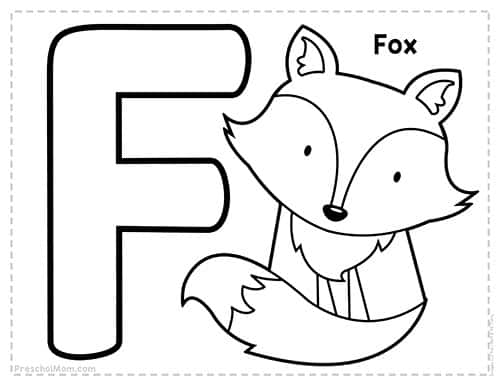 Letter f preschool printables