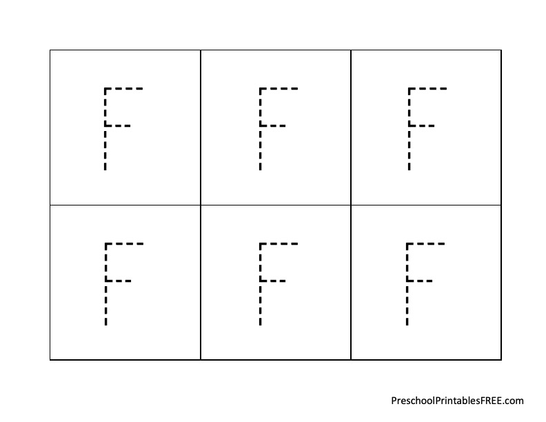 Letter f worksheets for preschool â free preschool printables