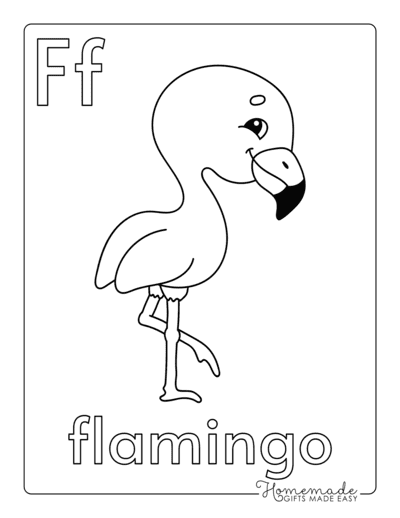 Free printable alphabet coloring pages for kids