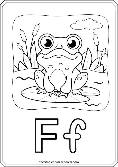 Free letter f worksheets easy to print