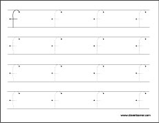 Letter f writing and coloring sheet