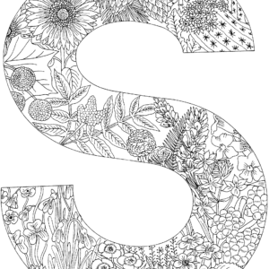 Letter s coloring pages printable for free download