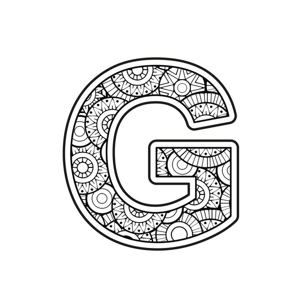 Adult colouring alphabet images stock photos d objects vectors