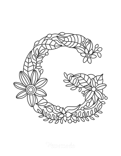 Free flower coloring pages for kids adults