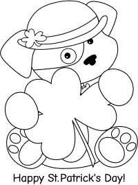 St patricks day coloring pages and printable activities