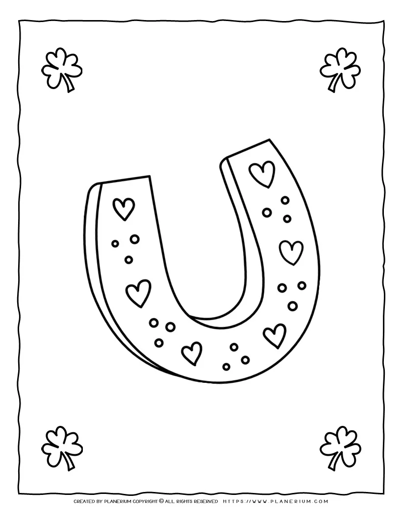 St patricks day coloring page