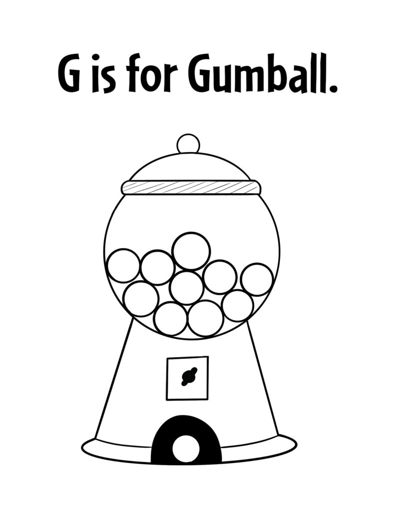 Free letter g worksheets for preschool â the hollydog blog