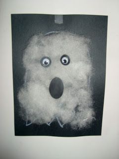 We made ghost projects for the letter g week and to celebrate halloween i did two diâ ghost crafts preschool halloween activities preschool halloween preschool