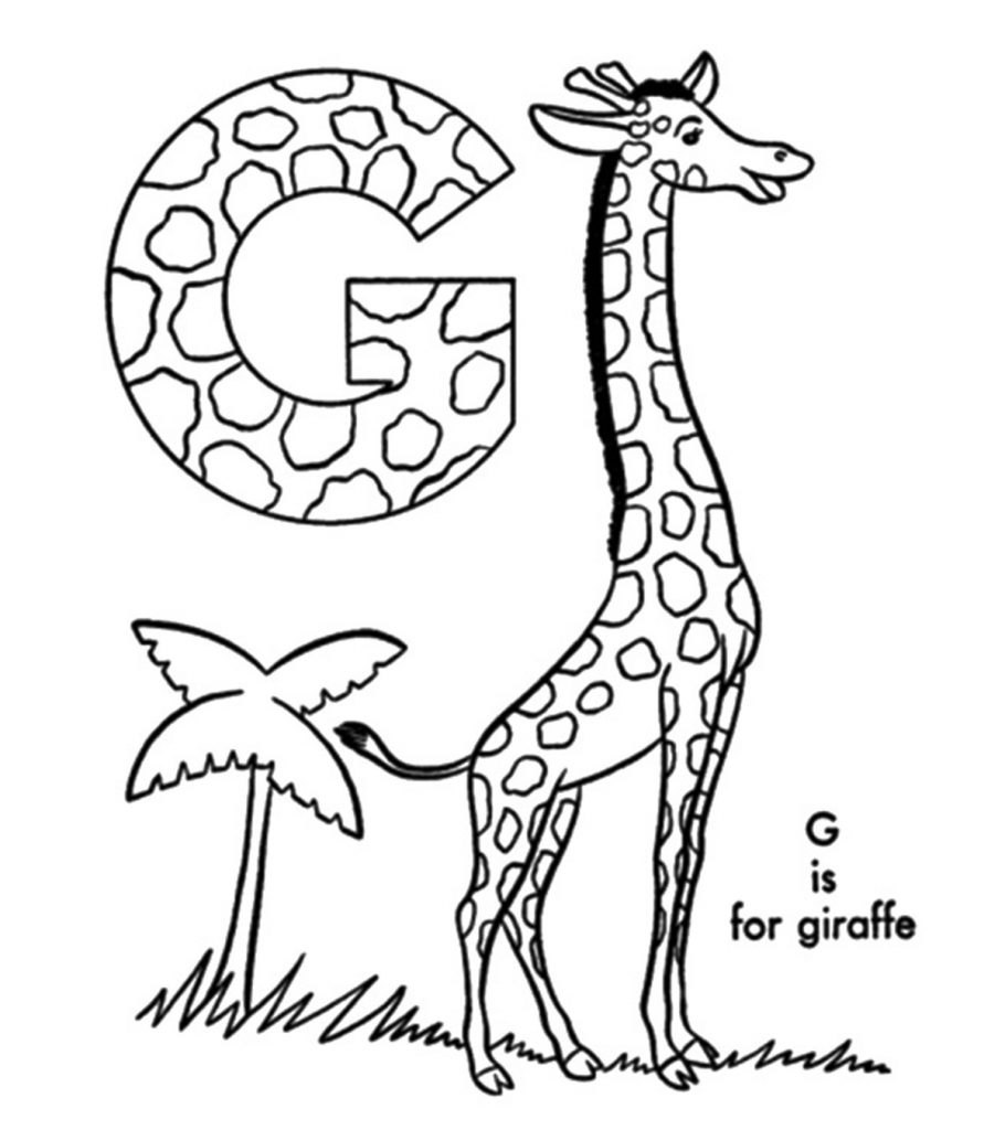 Top free printable letter g coloring pages online