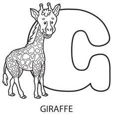 Alphabet coloring pages your toddler will love