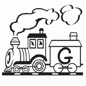 Letter g coloring pages printable for free download