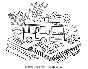 School coloring pages images stock photos d objects vectors