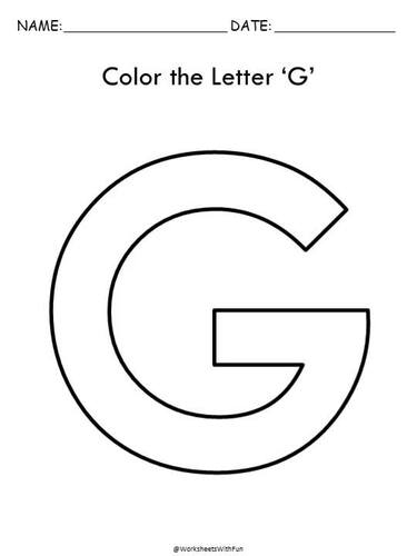 Alphabet coloring pages letters worksheets letter recognition preschoolt