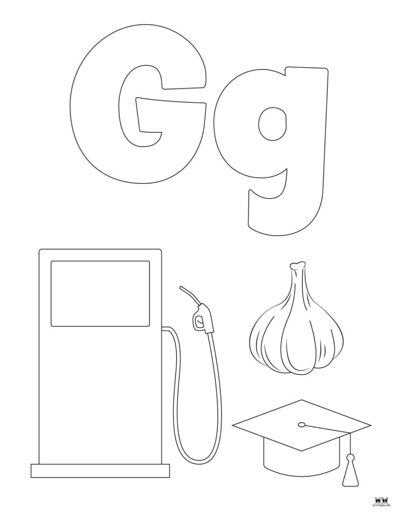 Letter g worksheets