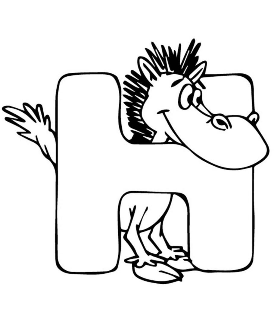 Top free printable letter h coloring pages online