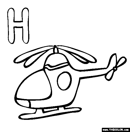 The letter h lesson