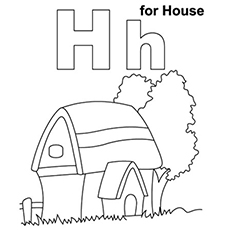 Top free printable letter h coloring pages online